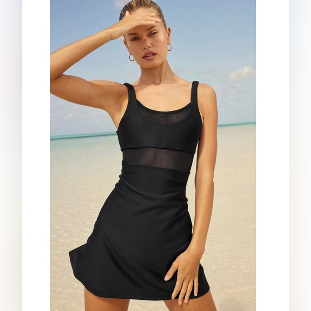 ALO Yoga Black Mini Dress